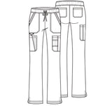 OUT Conj. Qx. Mujer Dickies Advance DK755/DK200 Royal