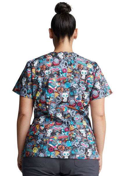 OUT Filipina Mujer Dickes Estampada Mod.DK700 PWVB