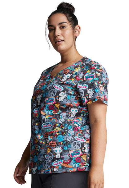 OUT Filipina Mujer Dickes Estampada Mod.DK700 PWVB