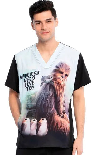 PFA Filipina Hombre Cherokee Tooniforms Mod.TF708S8CH Chewbacca