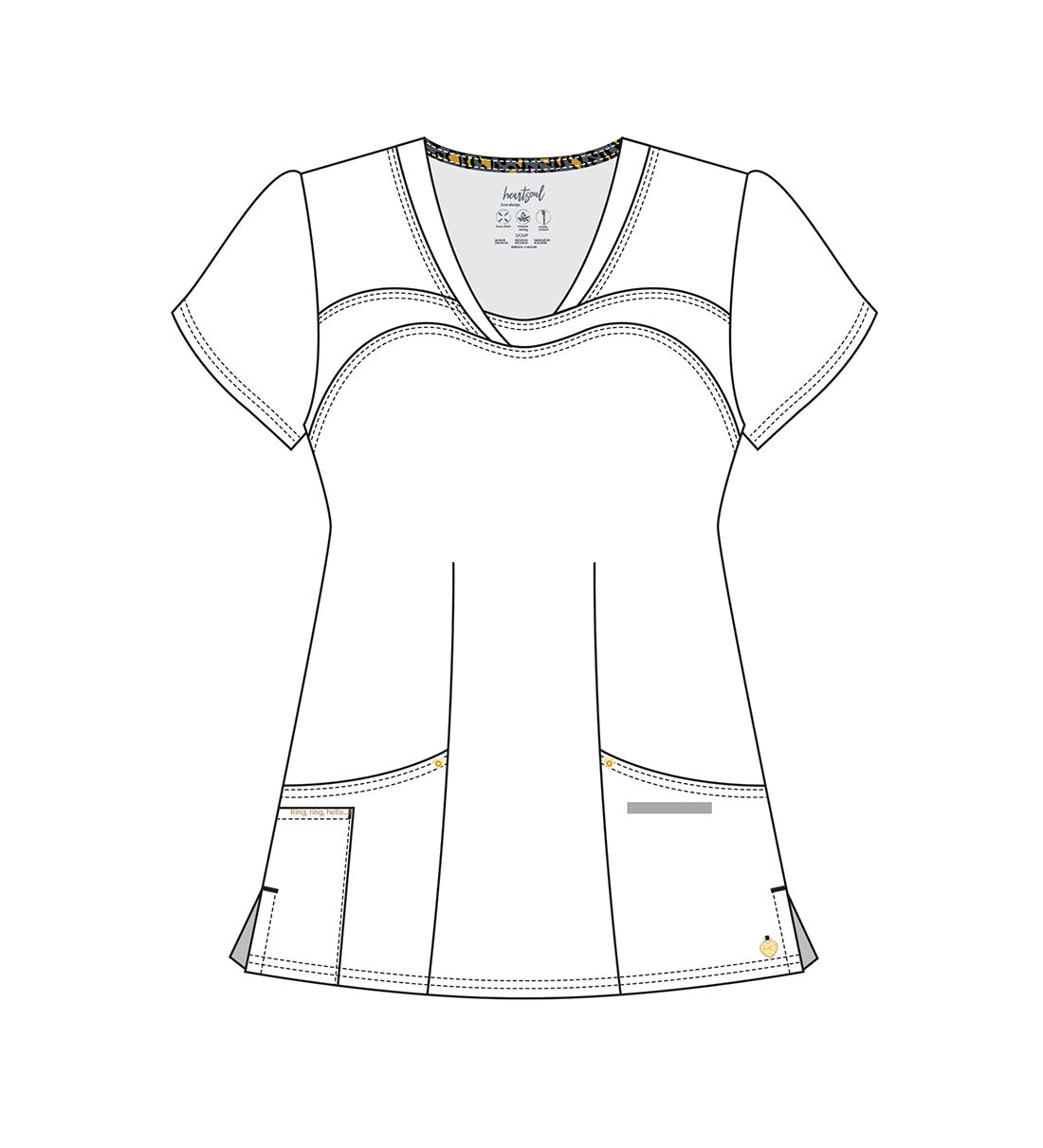 Conj. Mujer Heartsoul Mod.HS665/HS025 Royal