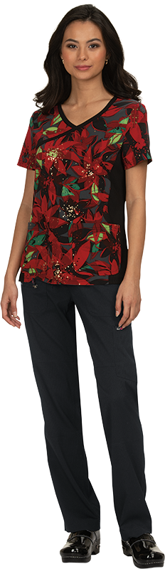 PFA Filipina Koi Mujer EstVar. "Holiday Floral" Koi T.S