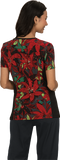 PFA Filipina Koi Mujer EstVar. "Holiday Floral" Koi T.S