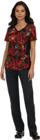 PFA Filipina Koi Mujer EstVar. "Holiday Floral" Koi T.S