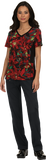 PFA Filipina Koi Mujer EstVar. "Holiday Floral" Koi T.S