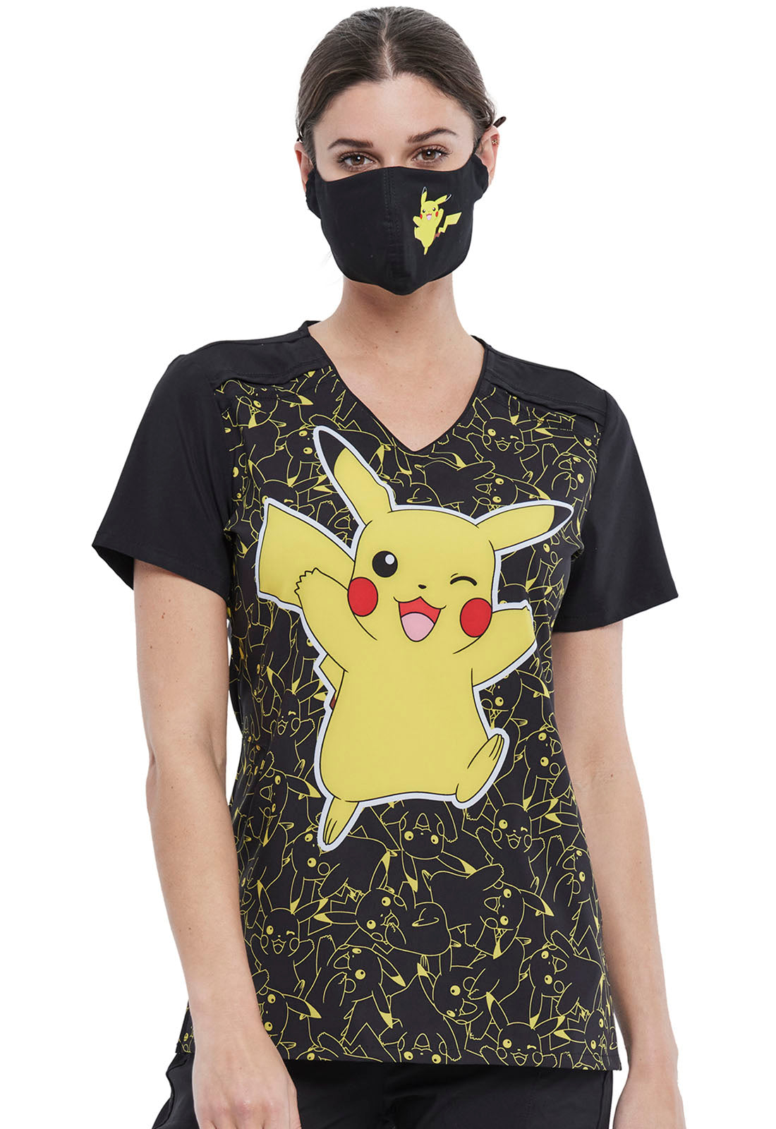 PFA Cubrebocas Cherokee Tooniforms Mod.TF560PMHU Pikachu