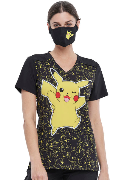 PFA Cubrebocas Cherokee Tooniforms Mod.TF560PMHU Pikachu