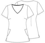 PFA Filipina Mujer Cherokee Tooniforms Mod.TF626MNGH Mimi