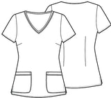 PFA Filipina Mujer Cherokee Tooniforms Mod.TF634BAUF Bambi