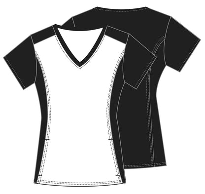 PFA Filipina Mujer Cherokee Tooniforms Mod.TF637SNEN Blanca Nieves