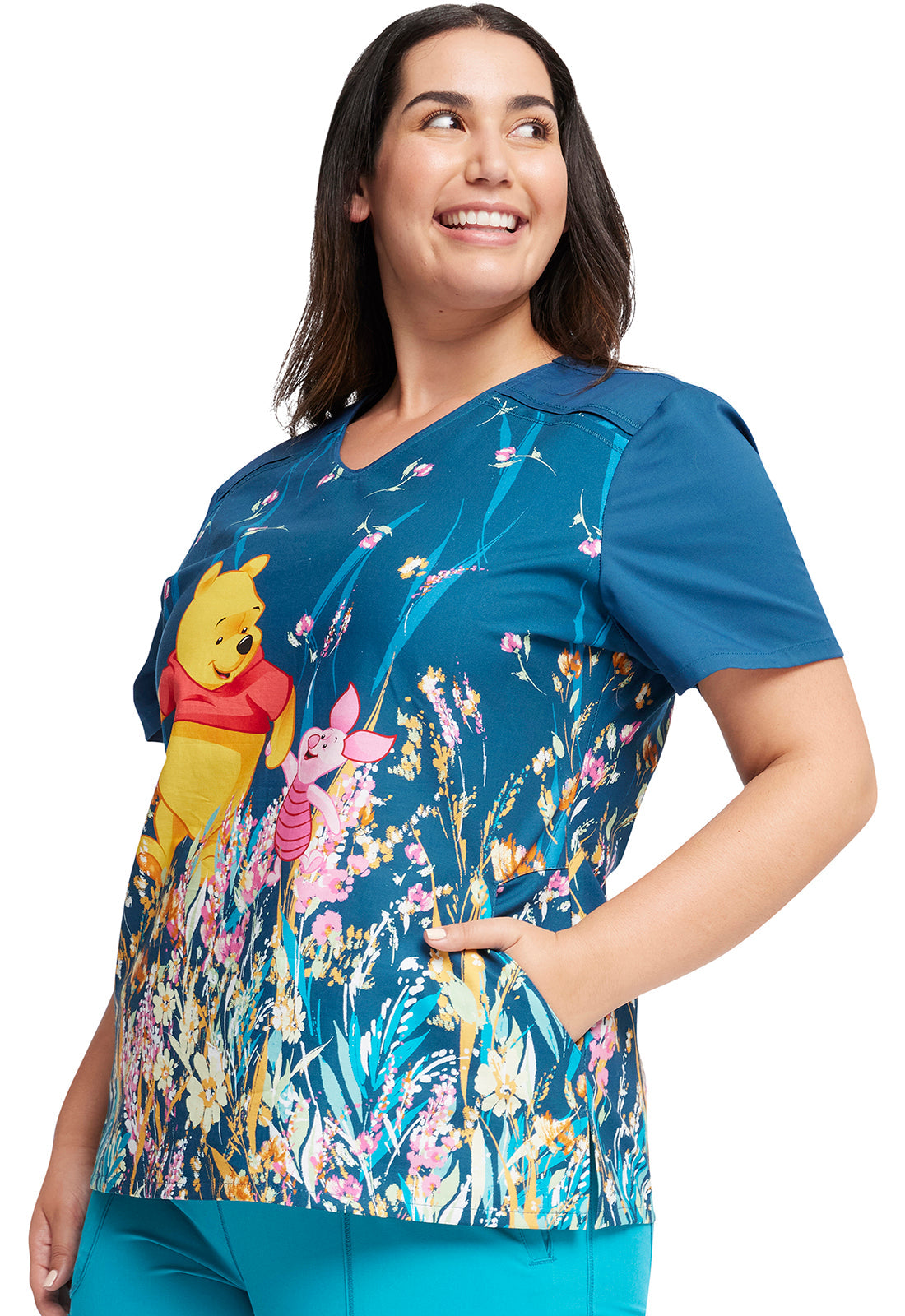 PFA Filipina Mujer Cherokee Tooniforms Mod.TF639PHWK Pooh