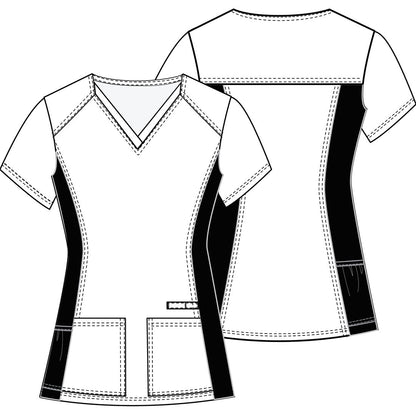 PFA Filipina Mujer Cherokee Tooniforms Mod.TF655 MKTS Mickey Mouse