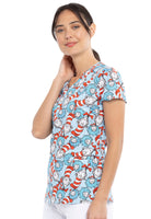 PFA Filipina Mujer Cherokee Tooniforms Mod.TF666SEHG Dr. Seuss