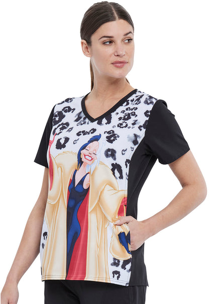 PFA Filipina Mujer Cherokee Tooniforms Mod.TF677VICR Cruella