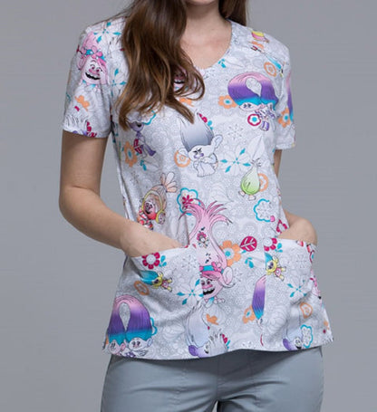 PFA Filipina Mujer Cherokee Tooniforms Mod.TF686 TOAY Trolls