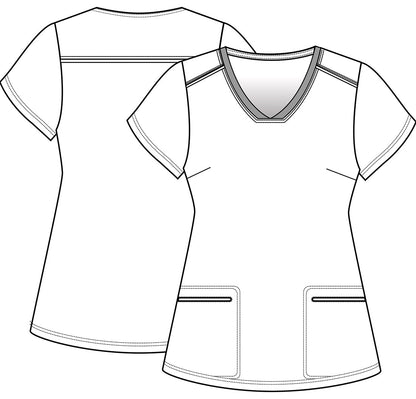 PFA Filipina Mujer Cherokee Tooniforms Mod.TF699PHLY Pooh