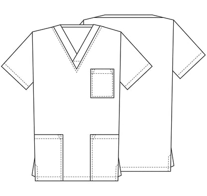 PFA Filipina Hombre Cherokee Tooniforms Mod.TF701LHLN Stitch