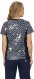 PFA  Filipina Koi Mujer EstVar. "Textured Butterfly Foil Navy" T.S