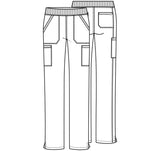Exist. Conjunto Mujer Cherokee Professionals Mod.WW655/WW170 Black