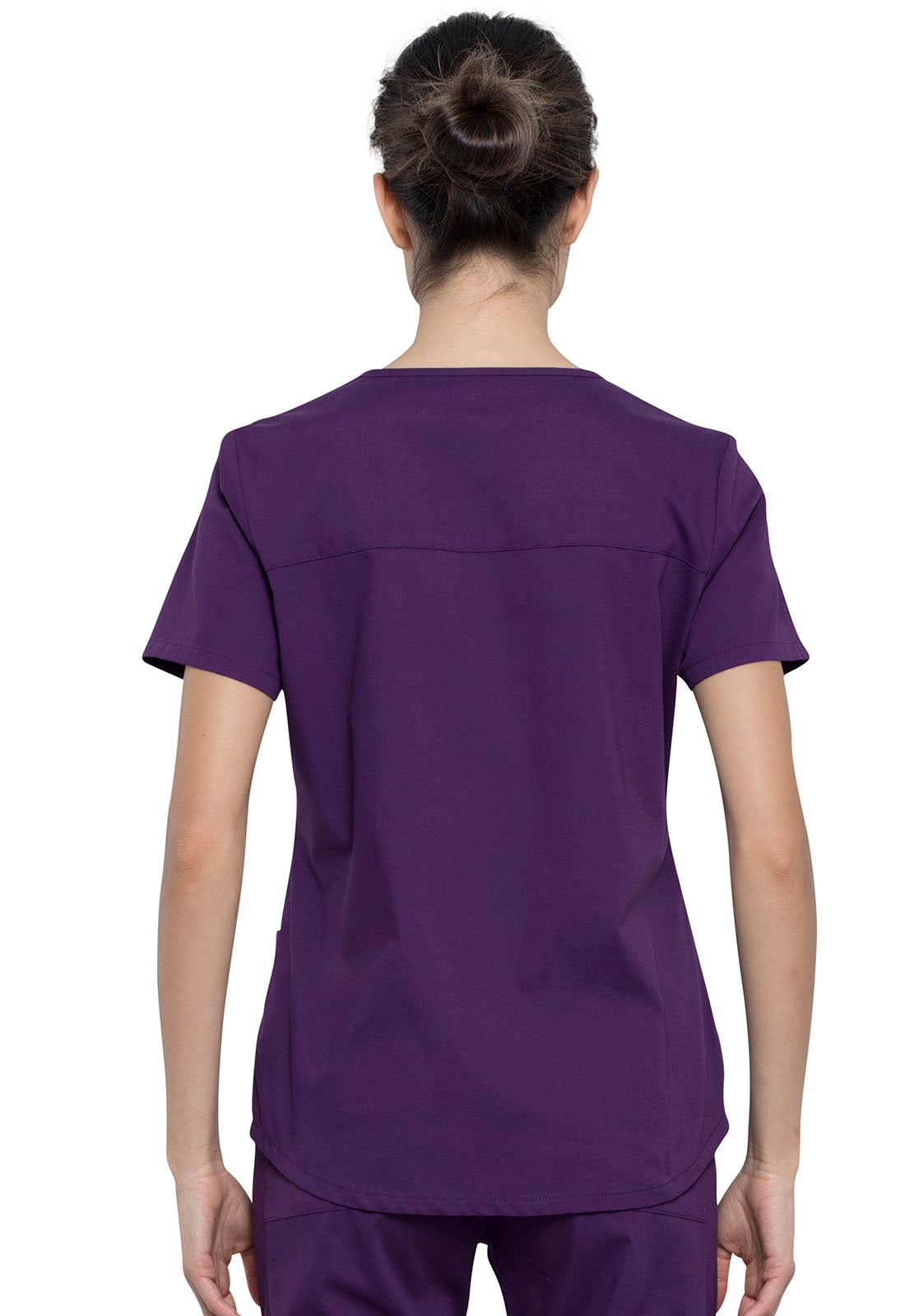 Conj. Mujer Cherokee Professionals Mod. WW665 / WW160 Eggplant