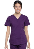 OFE Conj. Mujer Cherokee Professionals Mod.WW665/WW160 Eggplant