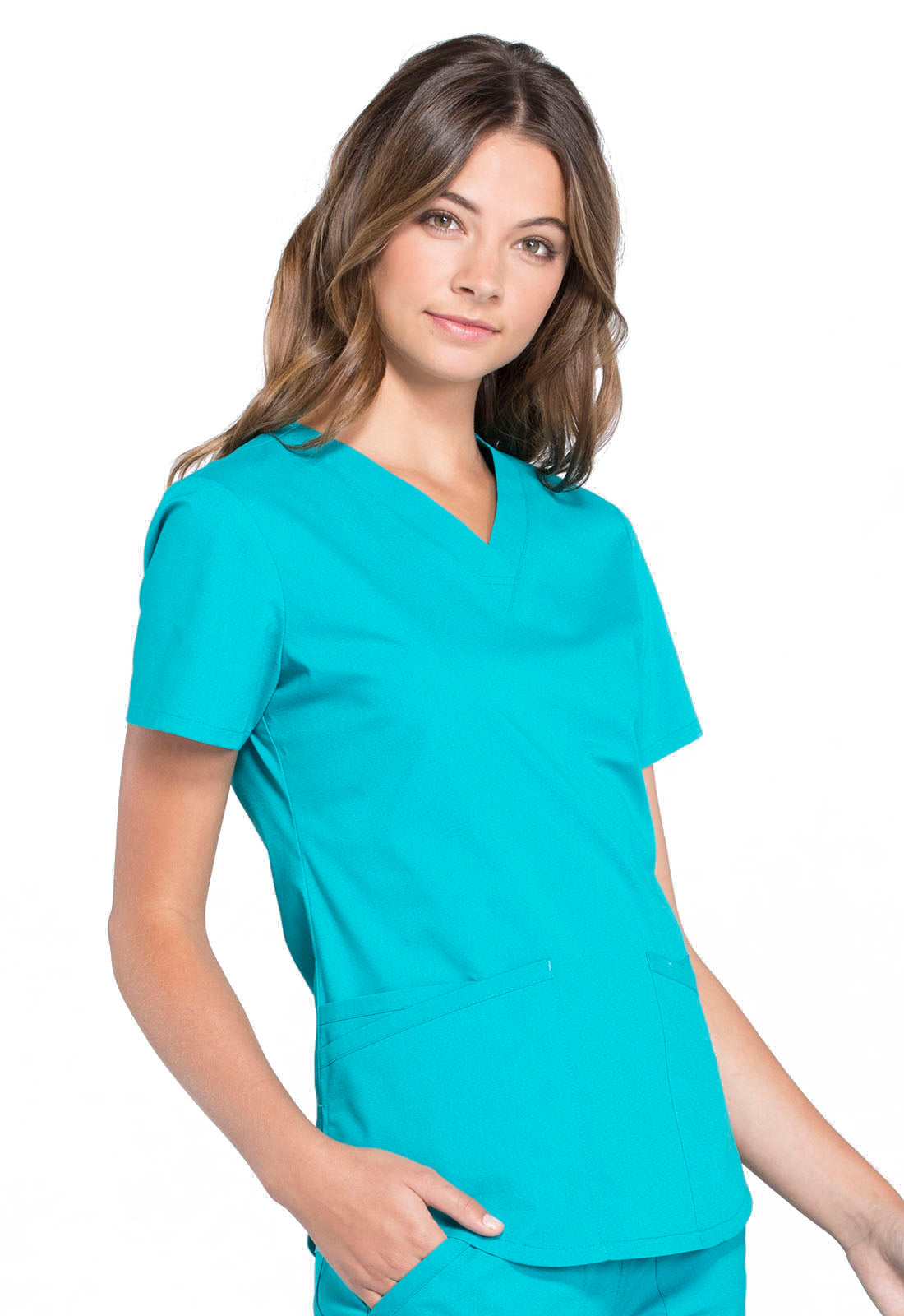 OFE Conj. Mujer Cherokee Professionals Mod.WW665/WW160 Teal