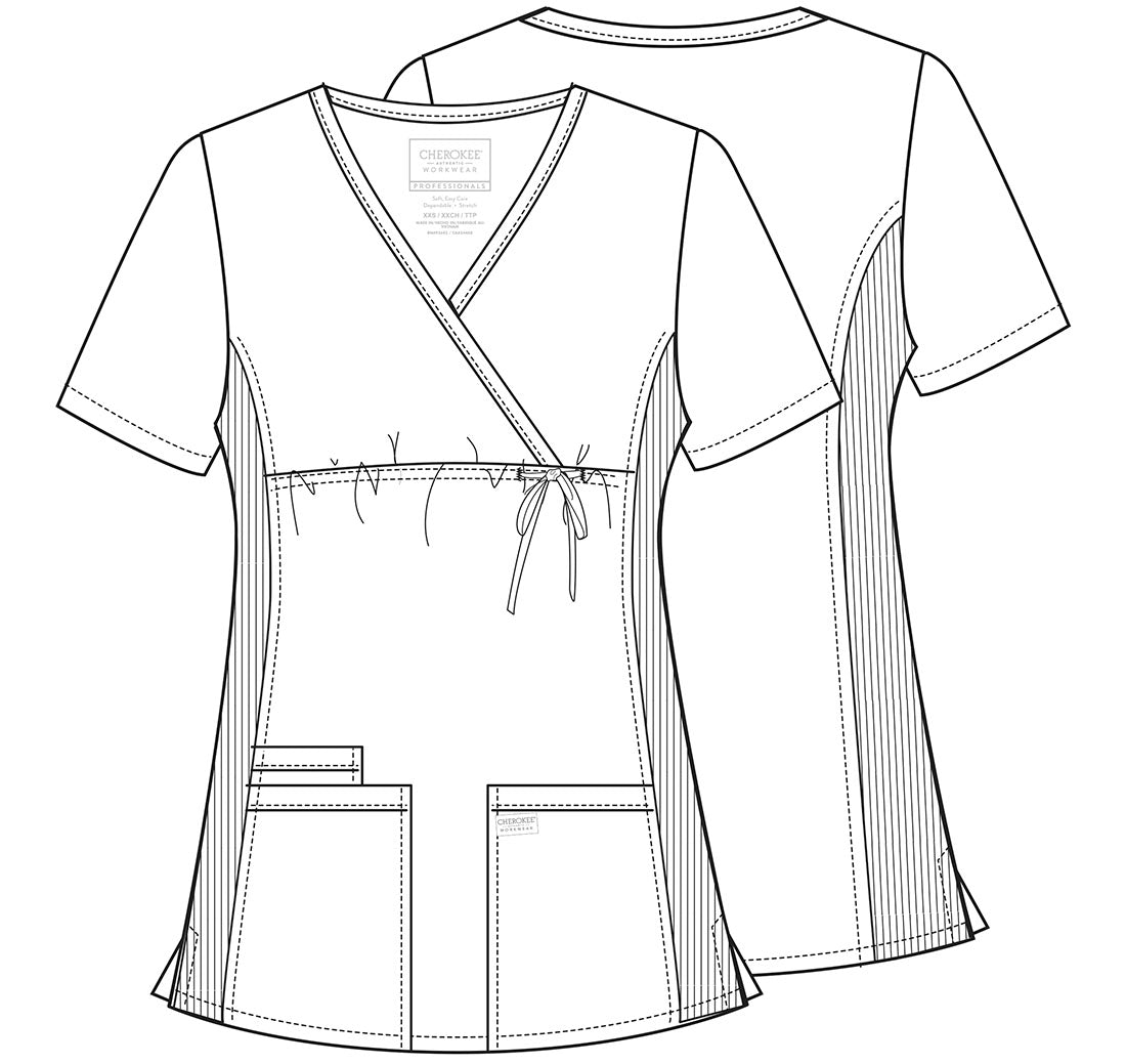 Exist. Conjunto Mujer Maternidad Cherokee Professionals Mod.WW685/WW220 Red T.M