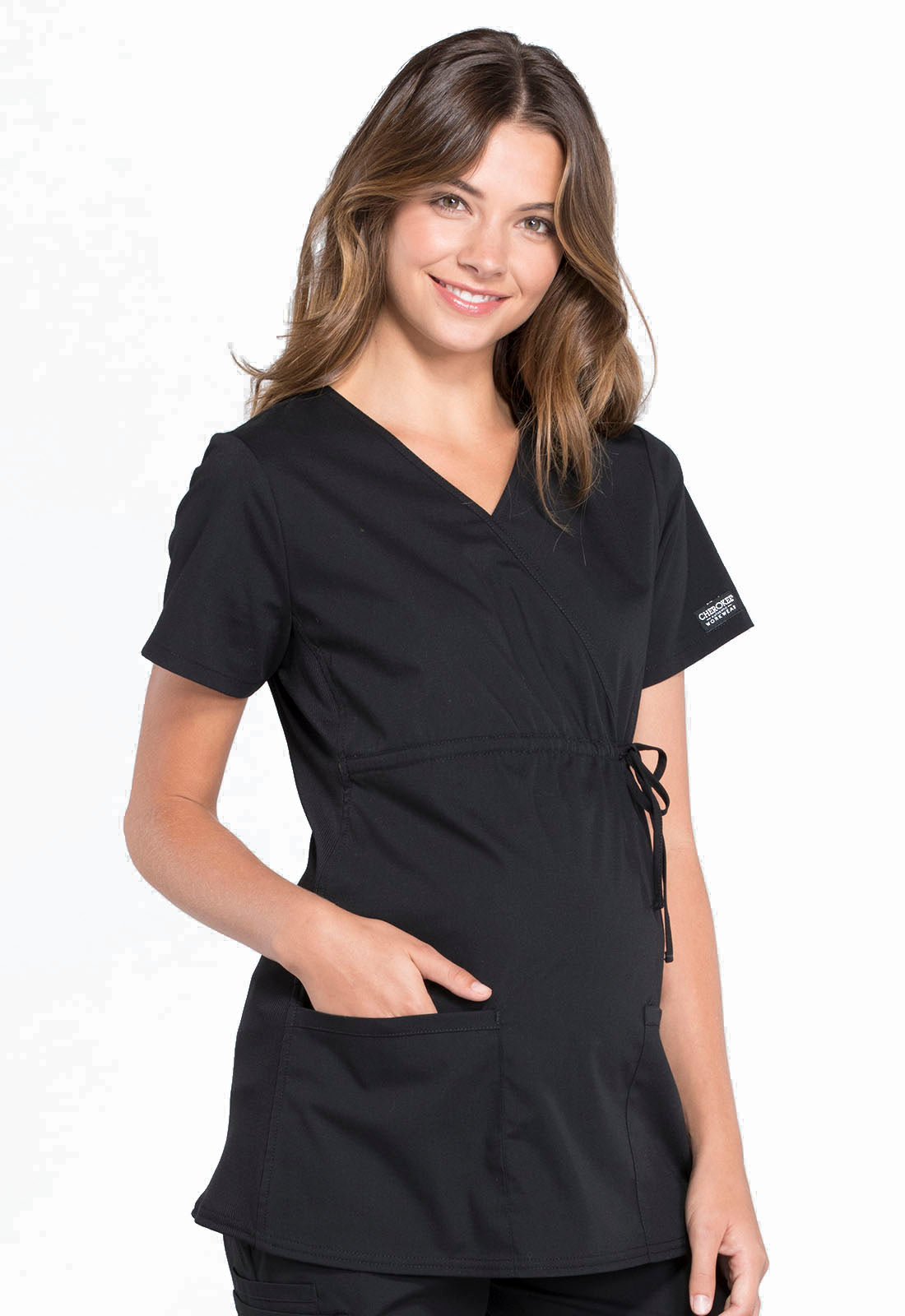 Exist. Conjunto Mujer Maternidad Cherokee Professionals Mod.WW685/WW220 Black T.M
