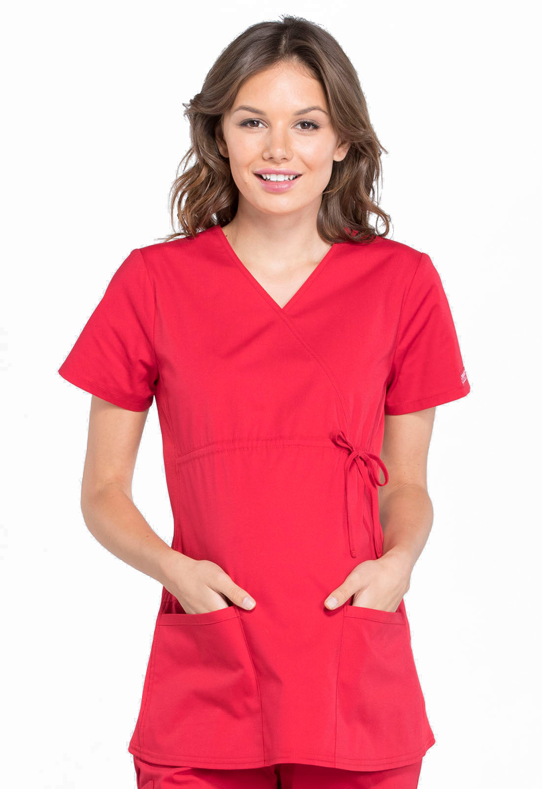 Exist. Conjunto Mujer Maternidad Cherokee Professionals Mod.WW685/WW220 Red T.M