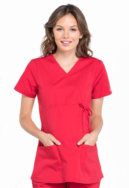 Exist. Conjunto Mujer Maternidad Cherokee Professionals Mod.WW685/WW220 Red T.M