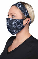 Cubrebocas+Diadema Mujer Koi Mod. Fashion Mask TTD