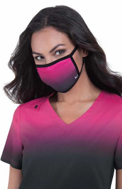 Cubrebocas Mujer Koi Mod.Fashion Mask Flamingo/Negro 1pza